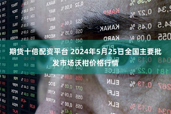 期货十倍配资平台 2024年5月25日全国主要批发市场沃柑价格行情