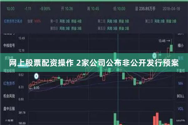 网上股票配资操作 2家公司公布非公开发行预案